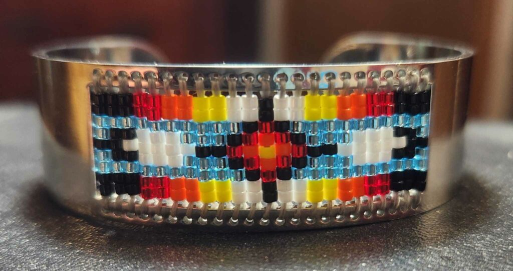 Fire Feather Bracelet